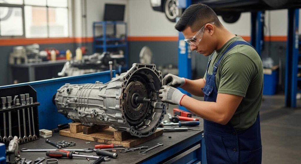taking transmission apart