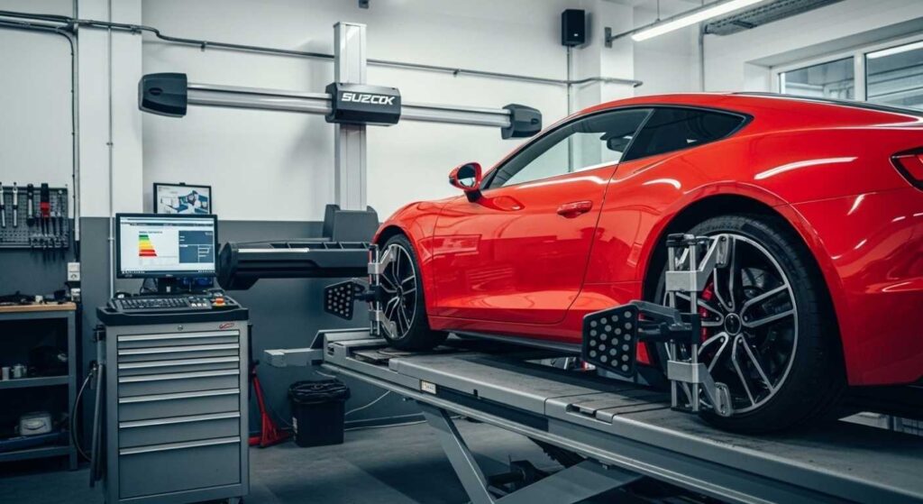 alignment on 4 wheels